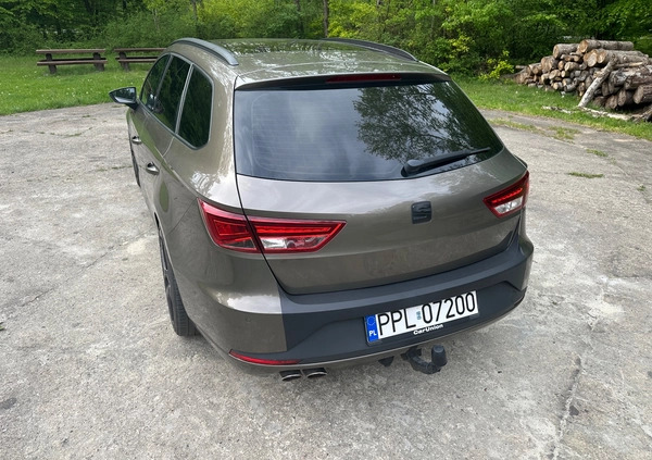 Seat Leon cena 55900 przebieg: 175000, rok produkcji 2015 z Pleszew małe 352